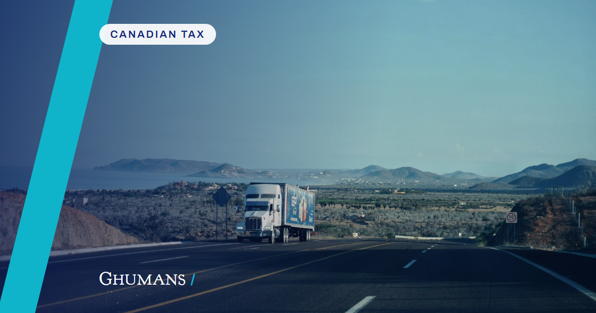 Are Incorporated Truck Drivers Considered Small Businesses in Canada?