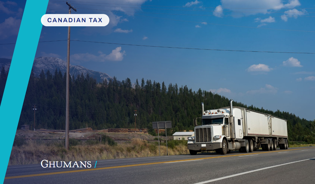 Contractors Pay PST on Materials. Interprovincial Truckers Often Don’t.