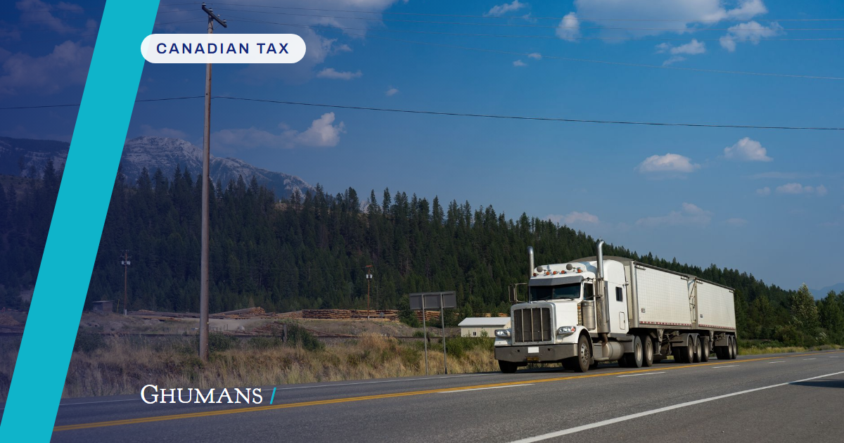 Contractors Pay PST on Materials. Interprovincial Truckers Often Don't.