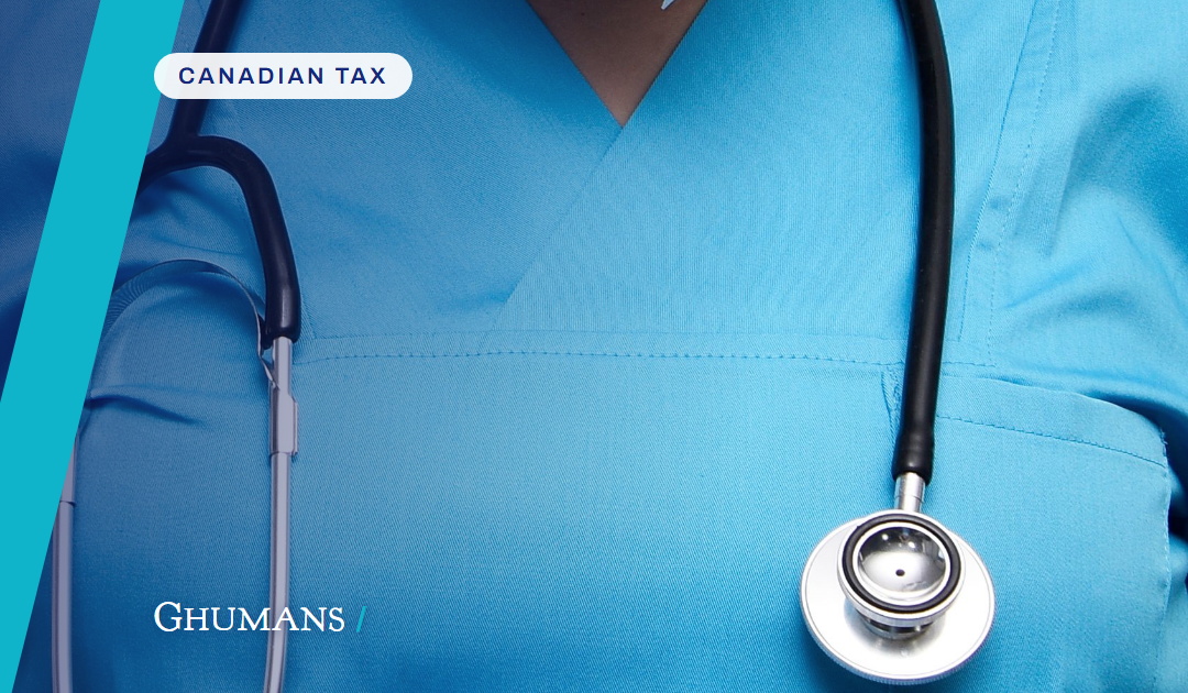 Salary or dividends for an incorporated physician
