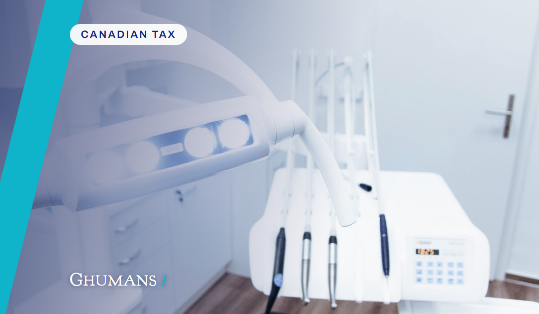 Splitting income with family as a dentist: the TOSI rules