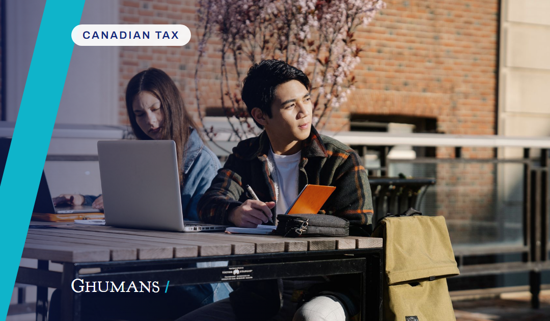 Taxes for International students studying in Canada
