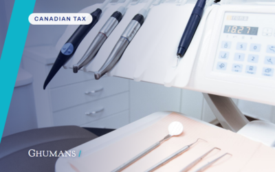 What a BC dental corporation pays in tax