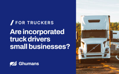 Are Incorporated Truck Drivers Considered Small Businesses in Canada?