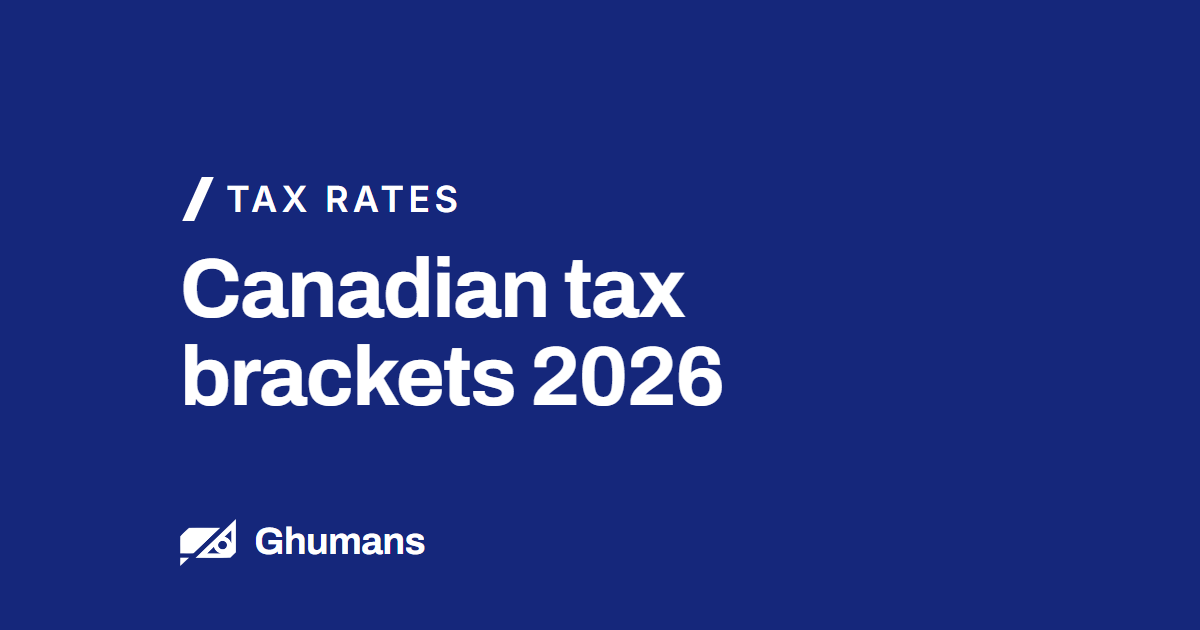 Blog featured image: Canadian tax brackets 2026 Canadian tax brackets 2026
