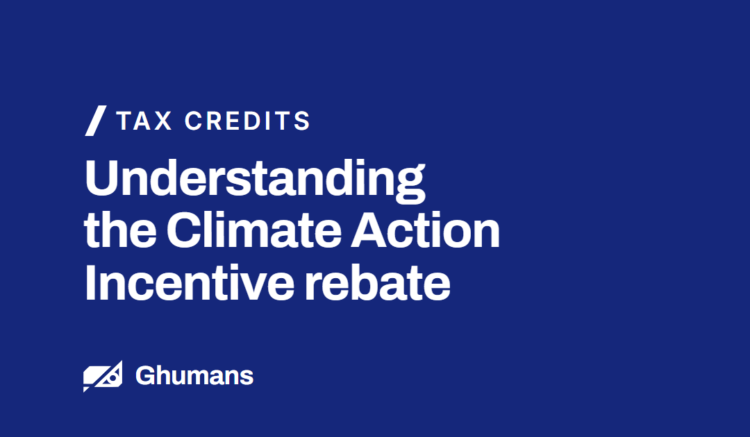 Understanding the Climate Action Incentive Rebate