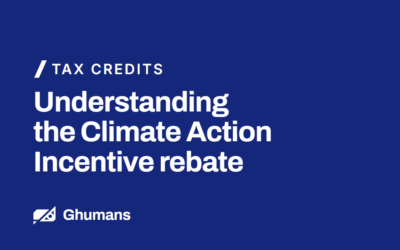 Understanding the Climate Action Incentive Rebate