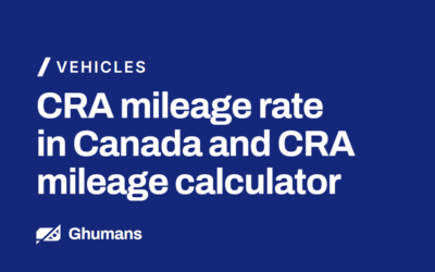 CRA Mileage Rate in Canada and CRA Mileage Calculator