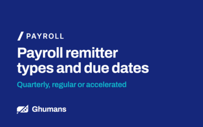 Payroll Remitter Types and Due Dates