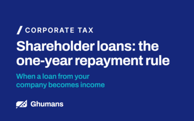 Shareholder Loans: The One-Year Repayment Rule Explained