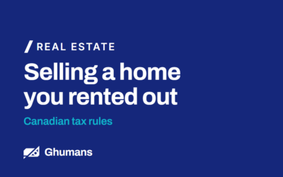 Selling a Home You Rented Out: Canadian Tax Rules