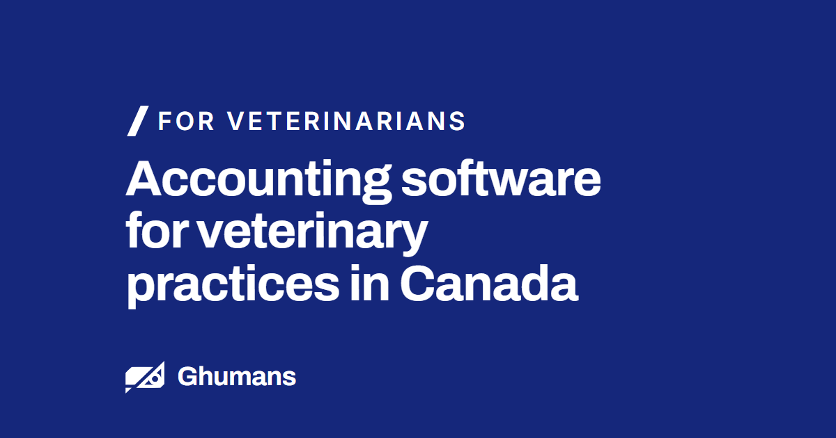 Blog featured image: Accounting software for veterinary practices in Canada Accounting software for veterinary practices in Canada